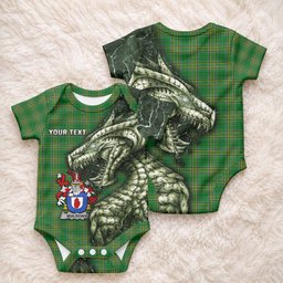 Mulrony Irish Clan Baby Onesie Irish Roots Dragon Soul