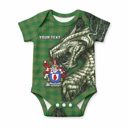 Mulrony Irish Clan Baby Onesie Irish Roots Dragon Soul