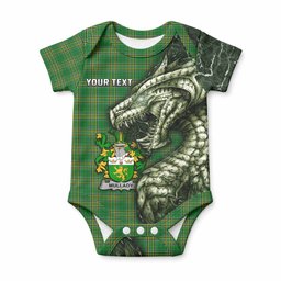 Mullady Irish Clan Baby Onesie Irish Roots Dragon Soul
