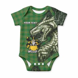 Harvey Irish Clan Baby Onesie Irish Roots Dragon Soul