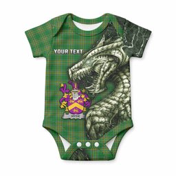 Hyde Irish Clan Baby Onesie Irish Roots Dragon Soul