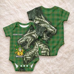 Starkey Irish Clan Baby Onesie Irish Roots Dragon Soul