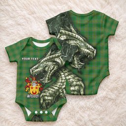 Worthing Irish Clan Baby Onesie Irish Roots Dragon Soul