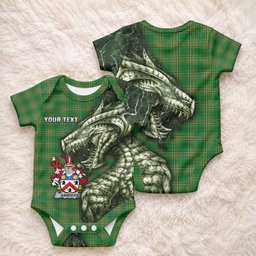 Sanders Irish Clan Baby Onesie Irish Roots Dragon Soul