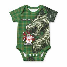 Sheill Irish Clan Baby Onesie Irish Roots Dragon Soul