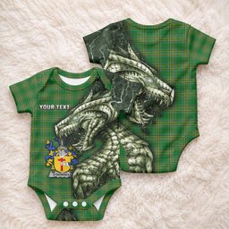 O'Donnell Irish Clan Baby Onesie Irish Roots Dragon Soul