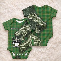Power Irish Clan Baby Onesie Irish Roots Dragon Soul
