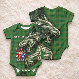 Wybrants Irish Clan Baby Onesie Irish Roots Dragon Soul