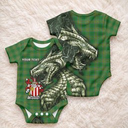 Ruthven Irish Clan Baby Onesie Irish Roots Dragon Soul