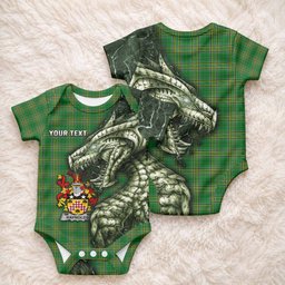Raynolds Irish Clan Baby Onesie Irish Roots Dragon Soul
