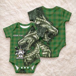Wadge Irish Clan Baby Onesie Irish Roots Dragon Soul