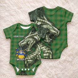 Walter Irish Clan Baby Onesie Irish Roots Dragon Soul