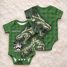 Wills Irish Clan Baby Onesie Irish Roots Dragon Soul