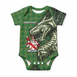 Waddy Irish Clan Baby Onesie Irish Roots Dragon Soul