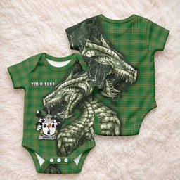 Whalley Irish Clan Baby Onesie Irish Roots Dragon Soul