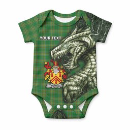 Powell Irish Clan Baby Onesie Irish Roots Dragon Soul