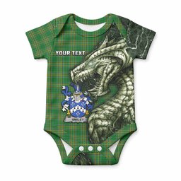Smiley Irish Clan Baby Onesie Irish Roots Dragon Soul