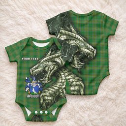 Sheehan Irish Clan Baby Onesie Irish Roots Dragon Soul