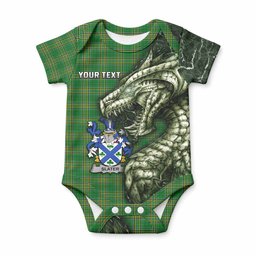 Slater Irish Clan Baby Onesie Irish Roots Dragon Soul