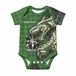 Strong Irish Clan Baby Onesie Irish Roots Dragon Soul