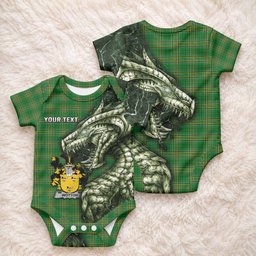 Wotton Irish Clan Baby Onesie Irish Roots Dragon Soul