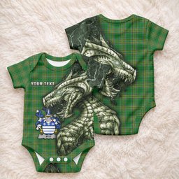 Pitt Irish Clan Baby Onesie Irish Roots Dragon Soul
