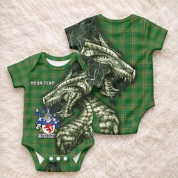 St.John Irish Clan Baby Onesie Irish Roots Dragon Soul