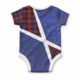Brown (Broun) The Scottish Football Crest Baby Onesie Lion-Tartan Army