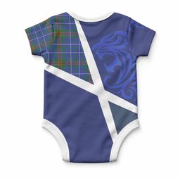 Edmonstone The Scottish Football Crest Baby Onesie Lion-Tartan Army