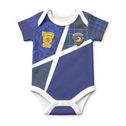 Edmonstone The Scottish Football Crest Baby Onesie Lion-Tartan Army