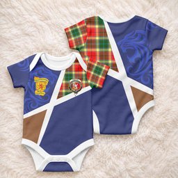 Gibson (Gibbs or Gibsone) The Scottish Football Crest Baby Onesie Lion-Tartan Army