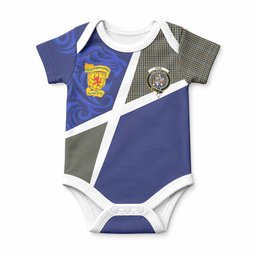 Haig The Scottish Football Crest Baby Onesie Lion-Tartan Army
