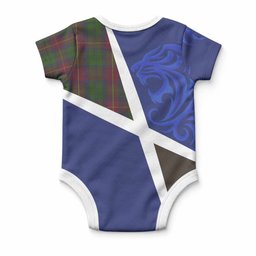 Cairns The Scottish Football Crest Baby Onesie Lion-Tartan Army