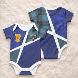 Garden (Gardyne) The Scottish Football Crest Baby Onesie Lion-Tartan Army