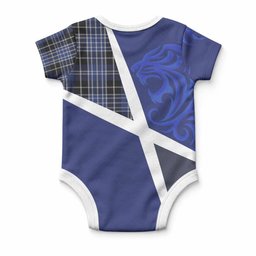 Clark (Clarke) The Scottish Football Crest Baby Onesie Lion-Tartan Army