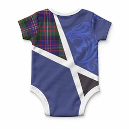 Chalmers The Scottish Football Crest Baby Onesie Lion-Tartan Army