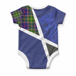 Dalrymple The Scottish Football Crest Baby Onesie Lion-Tartan Army