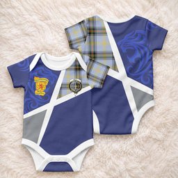 Bell The Scottish Football Crest Baby Onesie Lion-Tartan Army