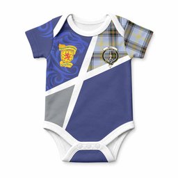 Bell The Scottish Football Crest Baby Onesie Lion-Tartan Army