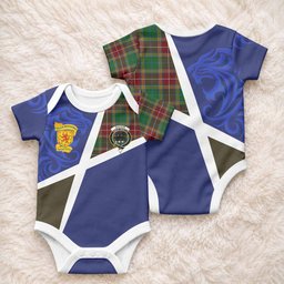 Baxter The Scottish Football Crest Baby Onesie Lion-Tartan Army
