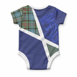 Cathcart The Scottish Football Crest Baby Onesie Lion-Tartan Army