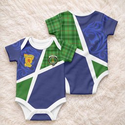 Galloway The Scottish Football Crest Baby Onesie Lion-Tartan Army