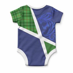 Galloway The Scottish Football Crest Baby Onesie Lion-Tartan Army