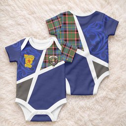 Glass The Scottish Football Crest Baby Onesie Lion-Tartan Army
