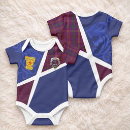 McCall (Caithness) The Scottish Football Crest Baby Onesie Lion-Tartan Army
