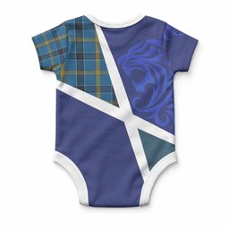 Laing The Scottish Football Crest Baby Onesie Lion-Tartan Army