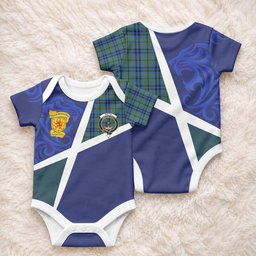 Keith The Scottish Football Crest Baby Onesie Lion-Tartan Army