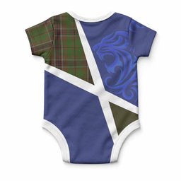 Murphy The Scottish Football Crest Baby Onesie Lion-Tartan Army