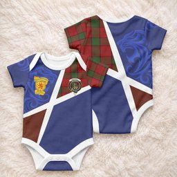 Maxwell The Scottish Football Crest Baby Onesie Lion-Tartan Army