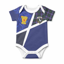 Hunter (Hunterston) The Scottish Football Crest Baby Onesie Lion-Tartan Army